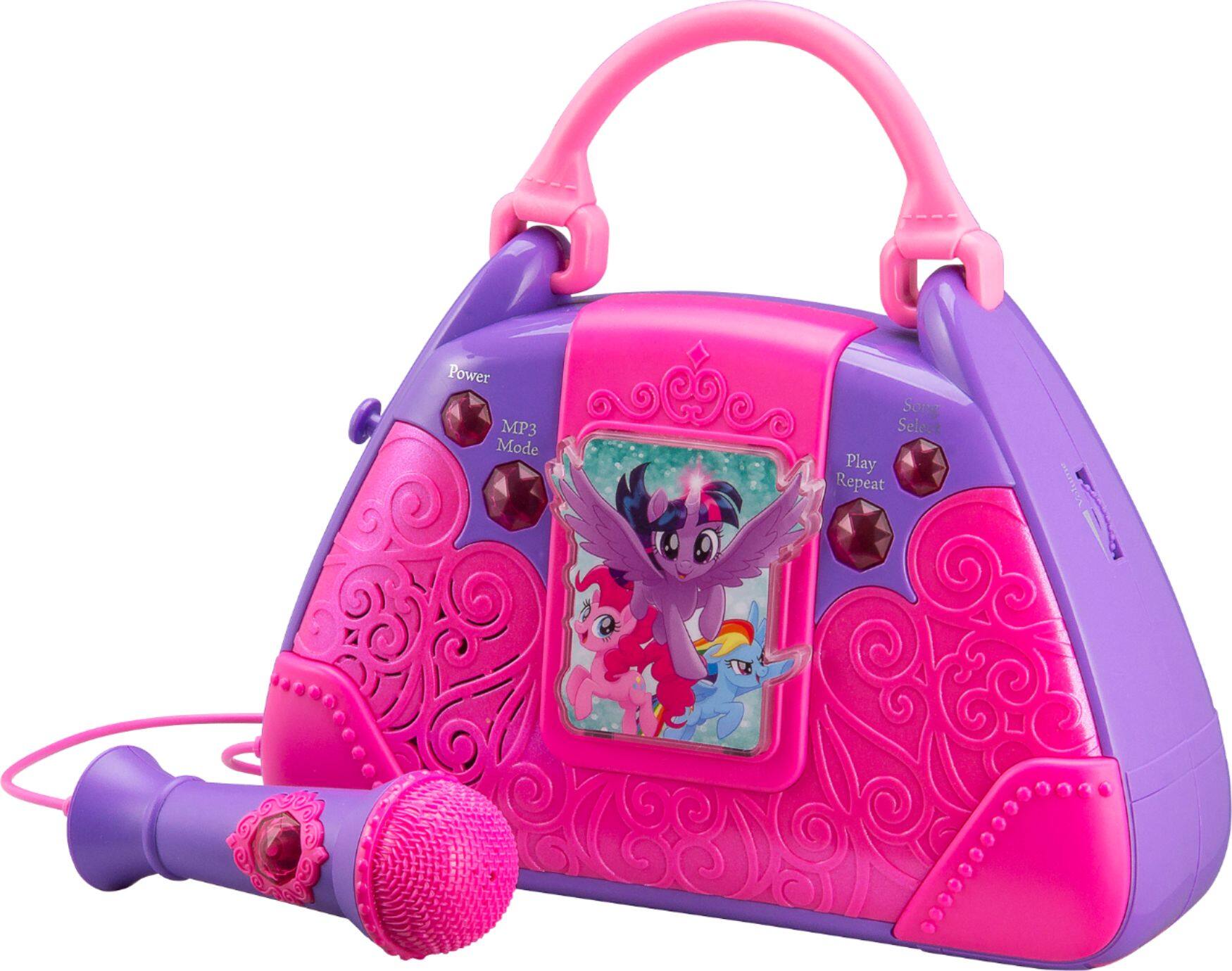 Best Buy eKids Portable Karaoke System Purple/Pink ML115.EMV7M