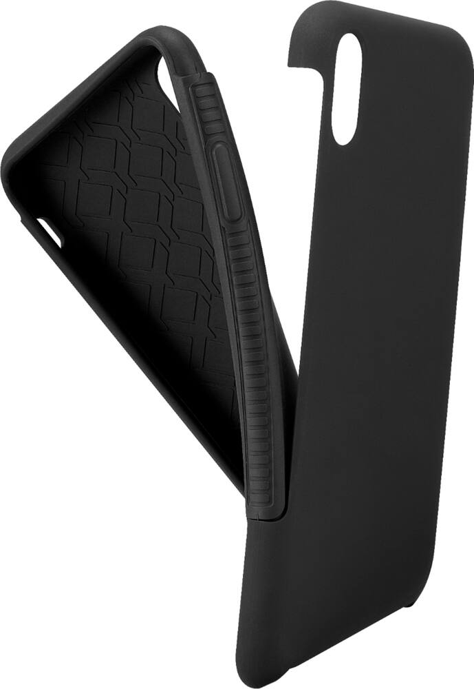 insignia - dual layer case for apple iphone xs max - black insignia - dual layer case for apple iphone xs max - black