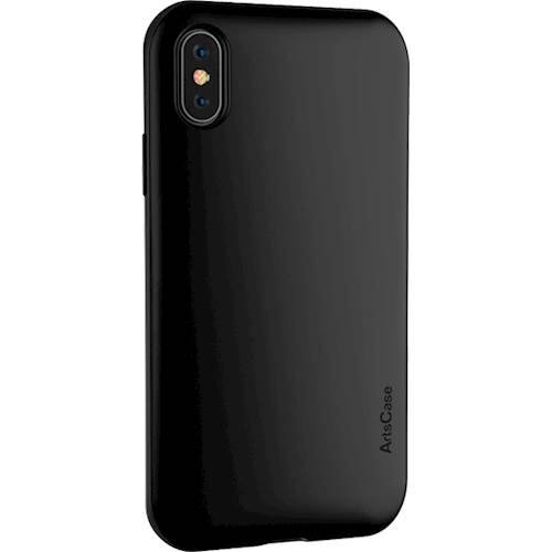 strongfit case for apple iphone x - black/black