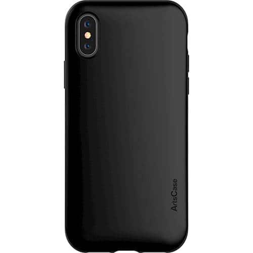 strongfit case for apple iphone x - black/black strongfit case for apple iphone x - black/black