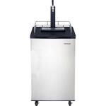 Frigidaire - 6.1 Cu. Ft. Single Tap Kegerator - Stainless steel - Front_Standard