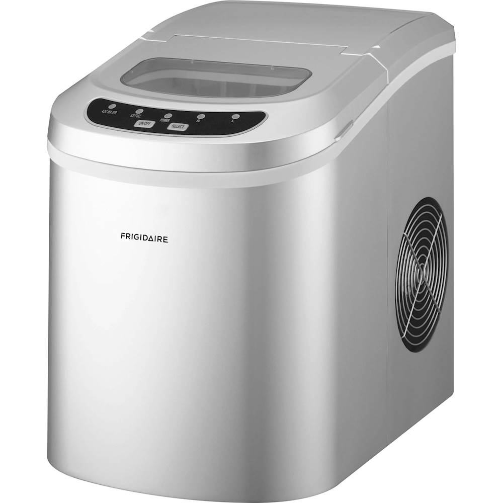 Best Buy: Frigidaire 26-Lb. Compact Ice Maker EFIC102-SILVER-COM