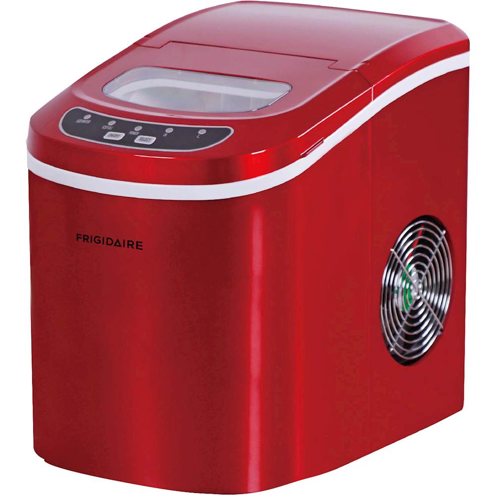 Improvements 26 lb. Portable Compact Ice Maker with Hand 