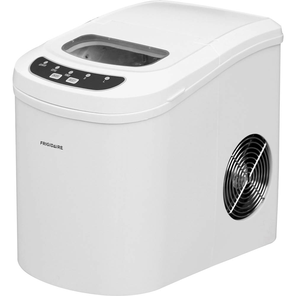 Frigidaire Efic108-white Portable Compact Maker Counter Top Ice Making Machine White