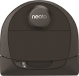 Front Zoom. Neato Robotics - Botvac D4 Wi-Fi Connected Robot Vacuum - Black With Honeycomb Pattern.