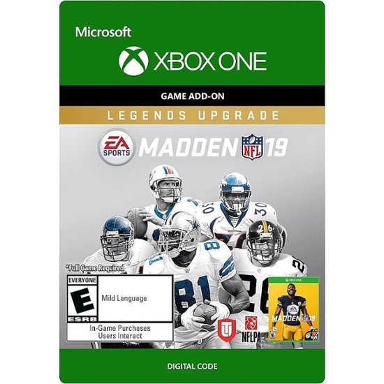 Madden NFL 19: Legends Upgrade - DLC Xbox One - download - ESD