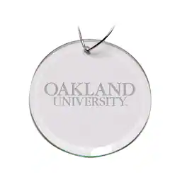 Jardine - Oakland Golden Grizzlies 3'' Round Glass Ornament - Multicolor