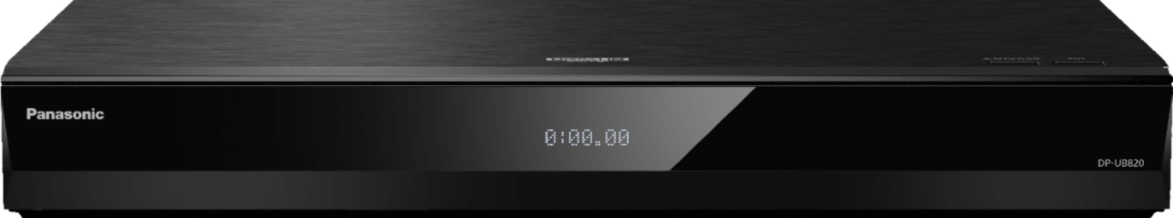 Panasonic – Streaming 4K Ultra HD Hi-Res Audio with Dolby Vision 7.1 Channel DVD/CD/3D Wi-Fi Built-In Blu-Ray Player, DP-UB820-K – Black Sansujyuku sansujyuku.com