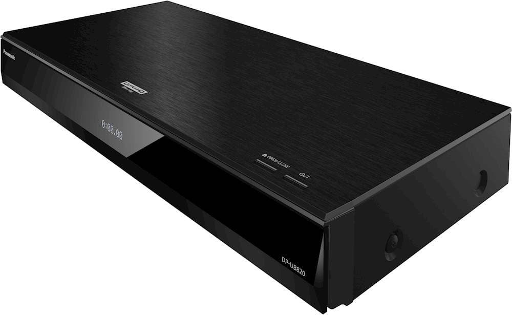 Alt View 11. Panasonic - Streaming 4K Ultra HD Hi-Res Audio with Dolby Vision 7.1 Channel DVD/CD/3D Wi-Fi Built-In Blu-Ray Player, DP-UB820-K - Black.