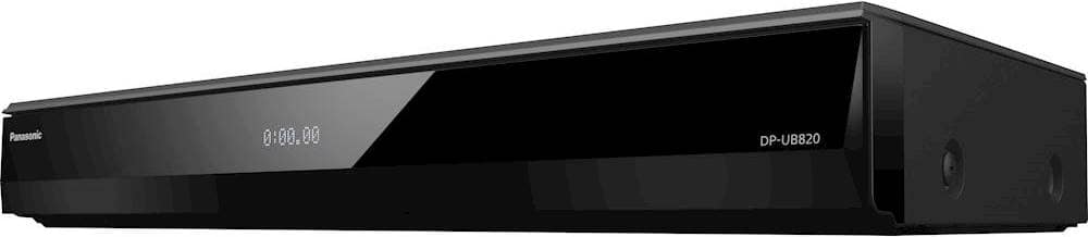 Alt View 13. Panasonic - Streaming 4K Ultra HD Hi-Res Audio with Dolby Vision 7.1 Channel DVD/CD/3D Wi-Fi Built-In Blu-Ray Player, DP-UB820-K - Black.