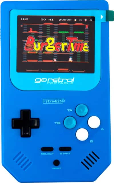 retro bit go retro portable game list