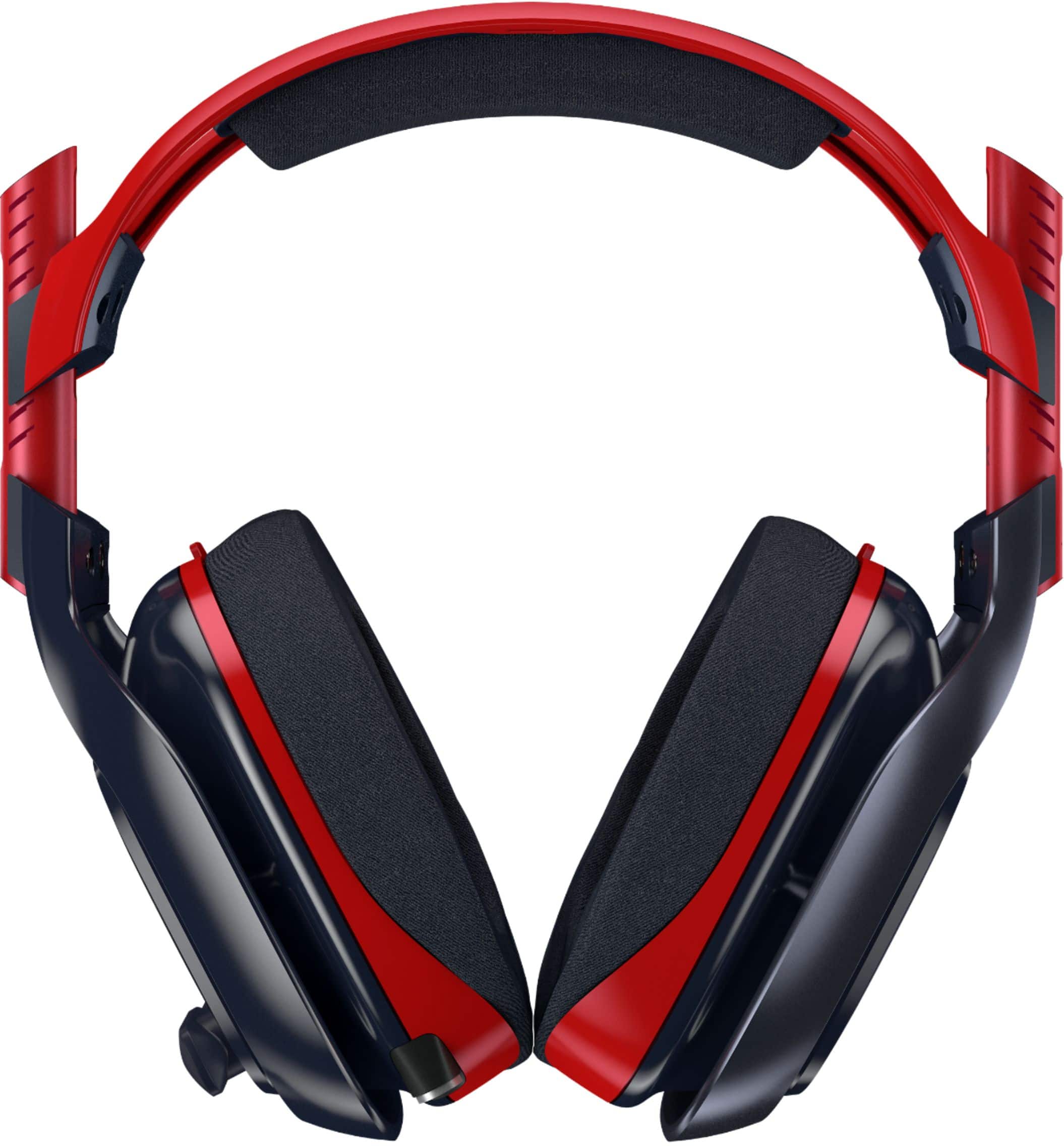 Alt View 17. Astro Gaming - A40 TR X-Edition Wired Gaming Headset for Xbox One, Xbox Series X|S, PS5, PS4 - Red/Black.
