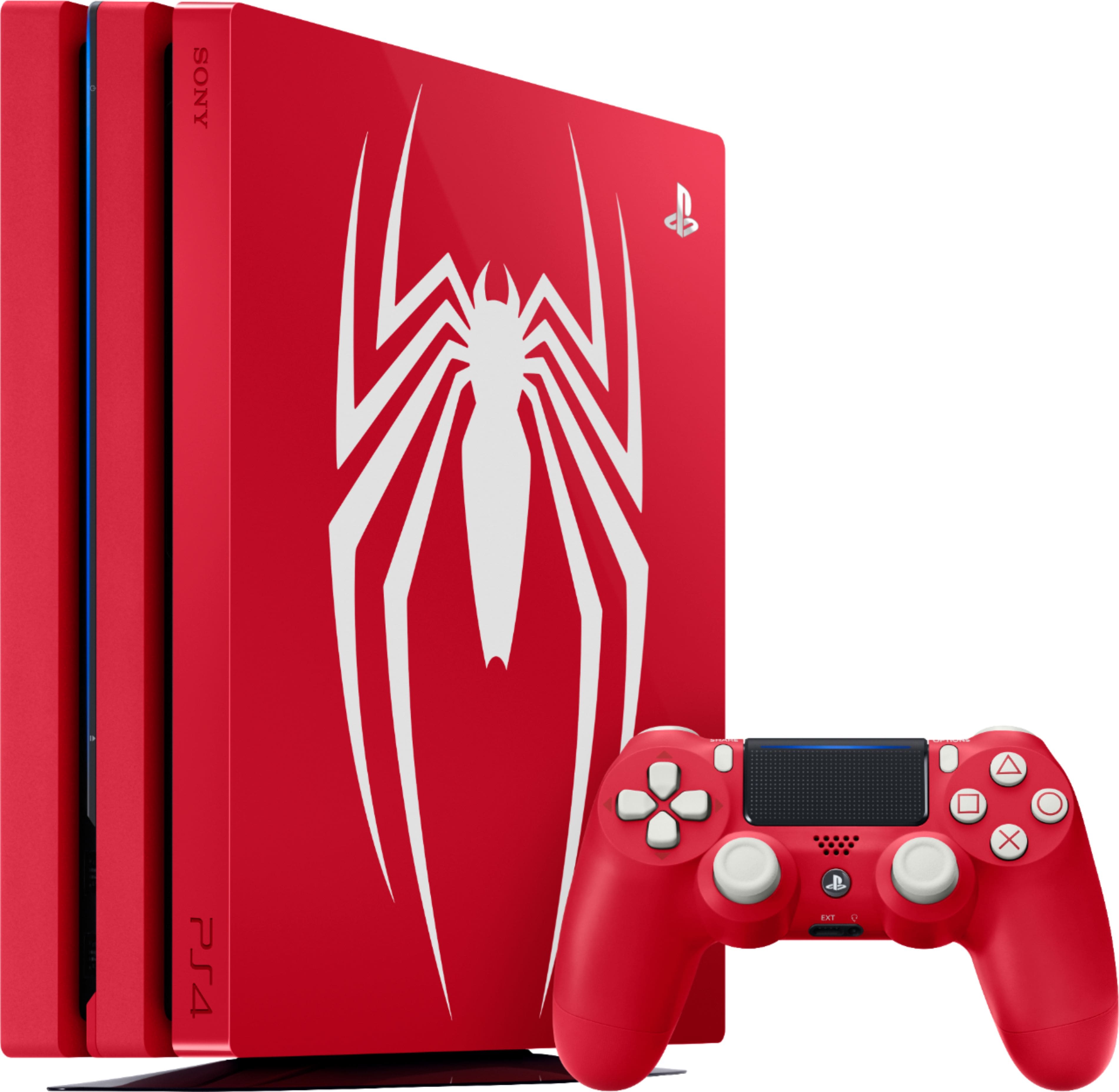 Best Buy: Sony PlayStation 4 Pro 1TB Limited Edition Marvel's Spider-Man  Console Bundle 3003194