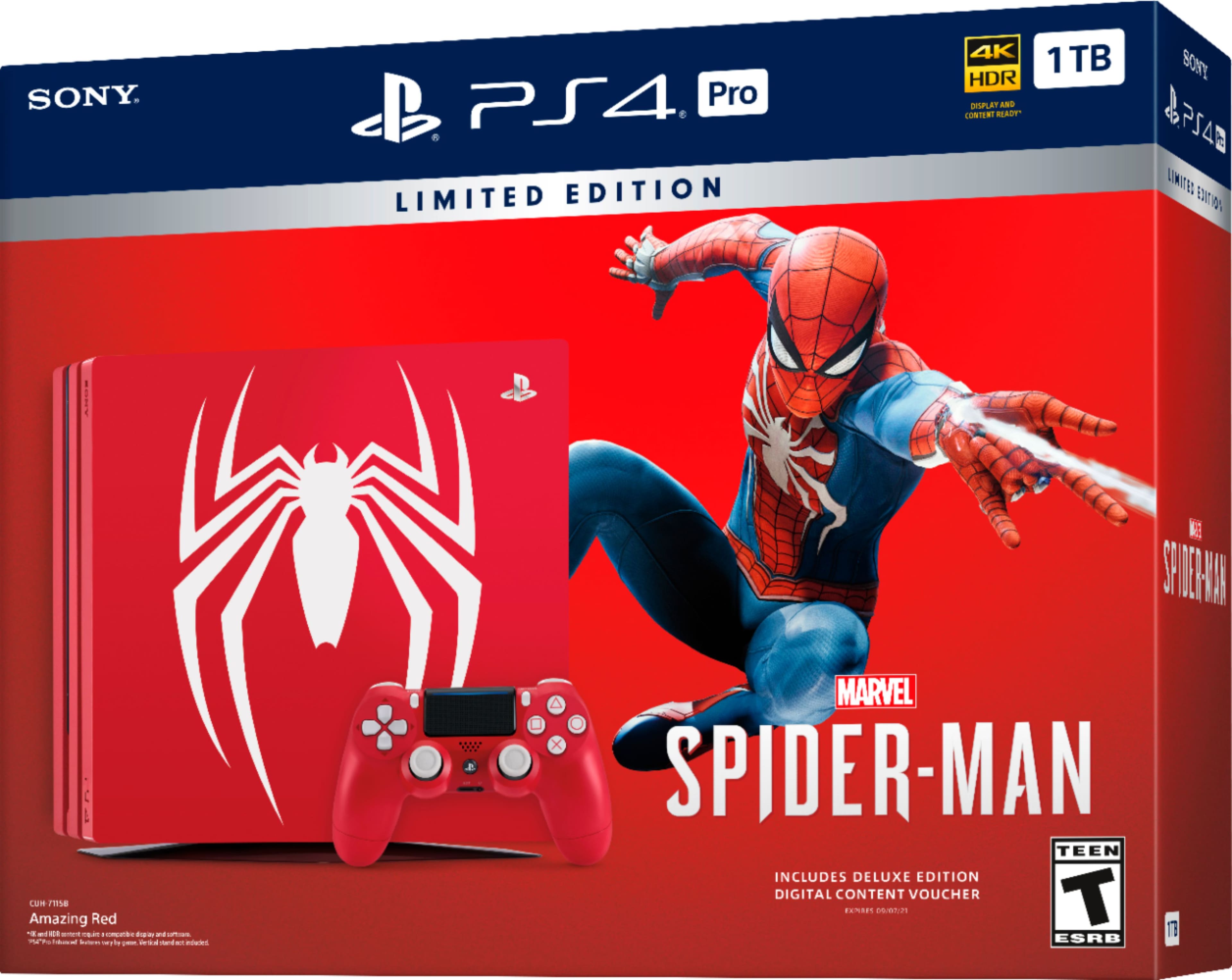 Best Buy: Sony PlayStation 4 Pro 1TB Limited Edition Marvel's