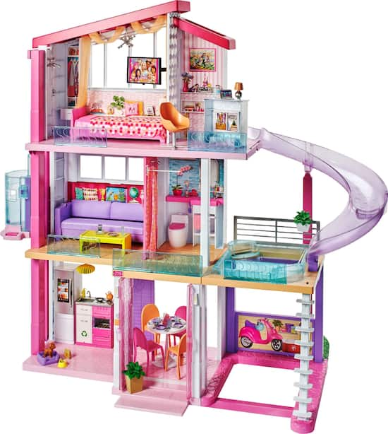 vintage pink barbie dream house