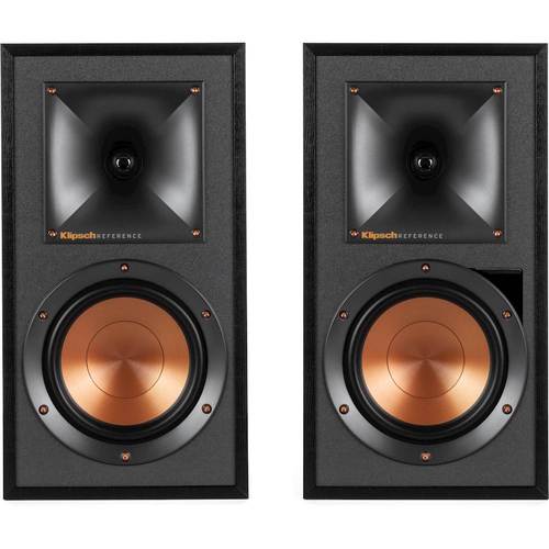Klipsch - Reference 5.25" 60W 2-Way Powered Monitors (Pair) - Black