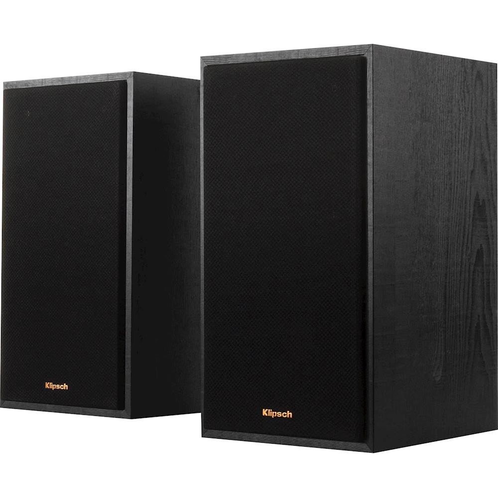 Best Buy: Klipsch Reference 5-1/4 Bookshelf Speakers (Pair) Black R-15M