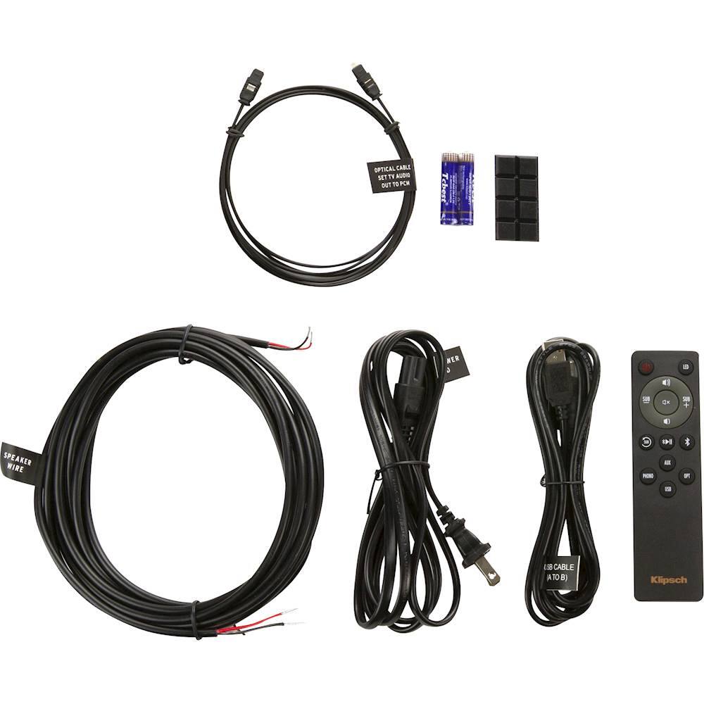 Alt View 14. Klipsch - Reference 5.25" 60W 2-Way Powered Monitors (Pair) - Black.