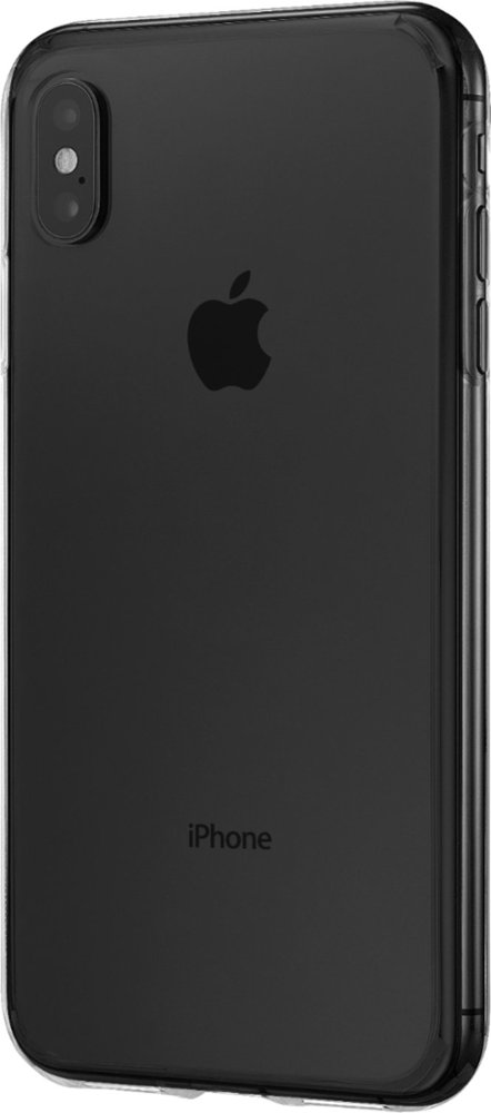 insignia - protective case for apple iphone xs max - clear