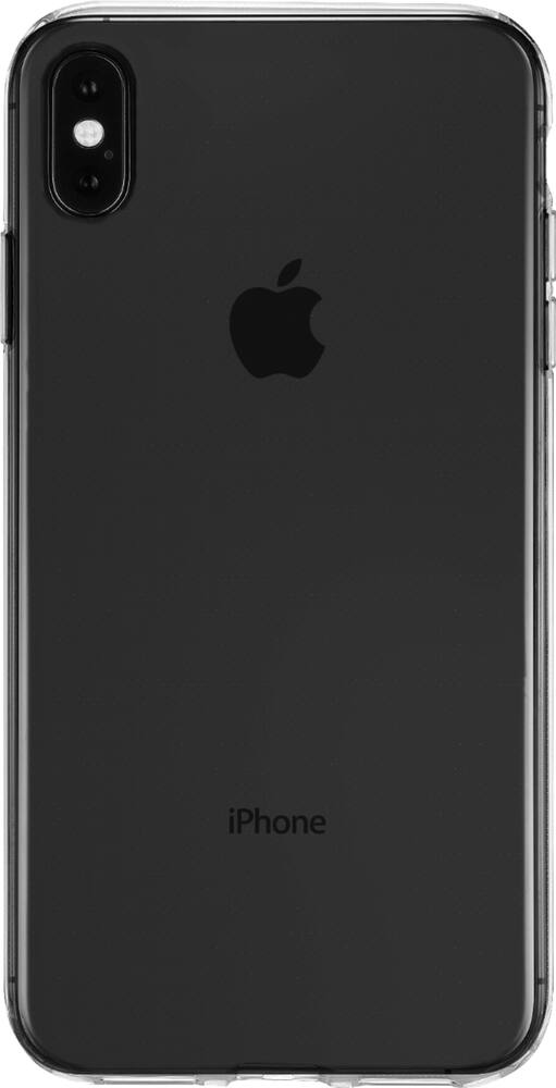 insignia - protective case for apple iphone xs max - clear