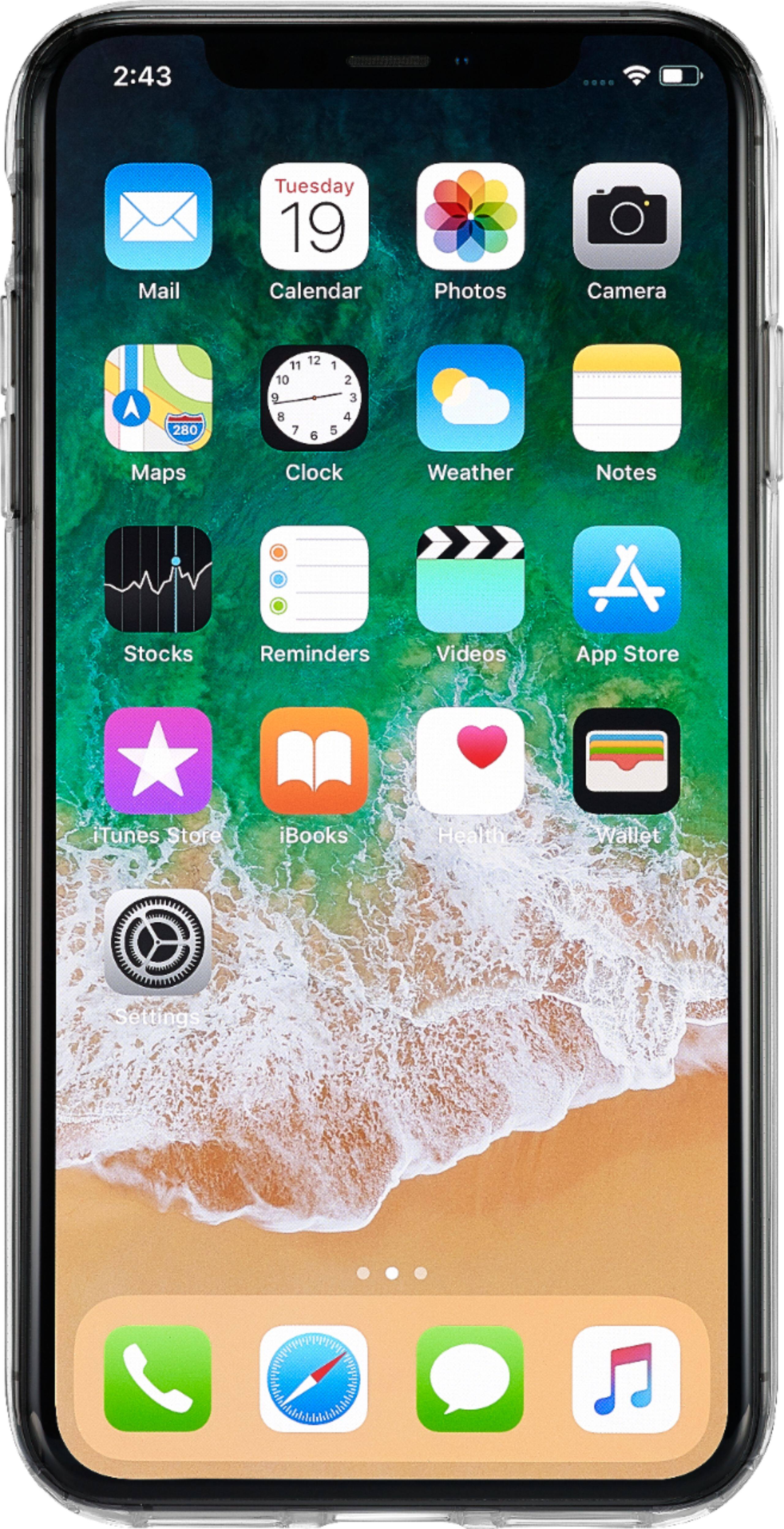 Alt View 2. Insignia™ - Protective Skin Case for Apple® iPhone® XS Max.