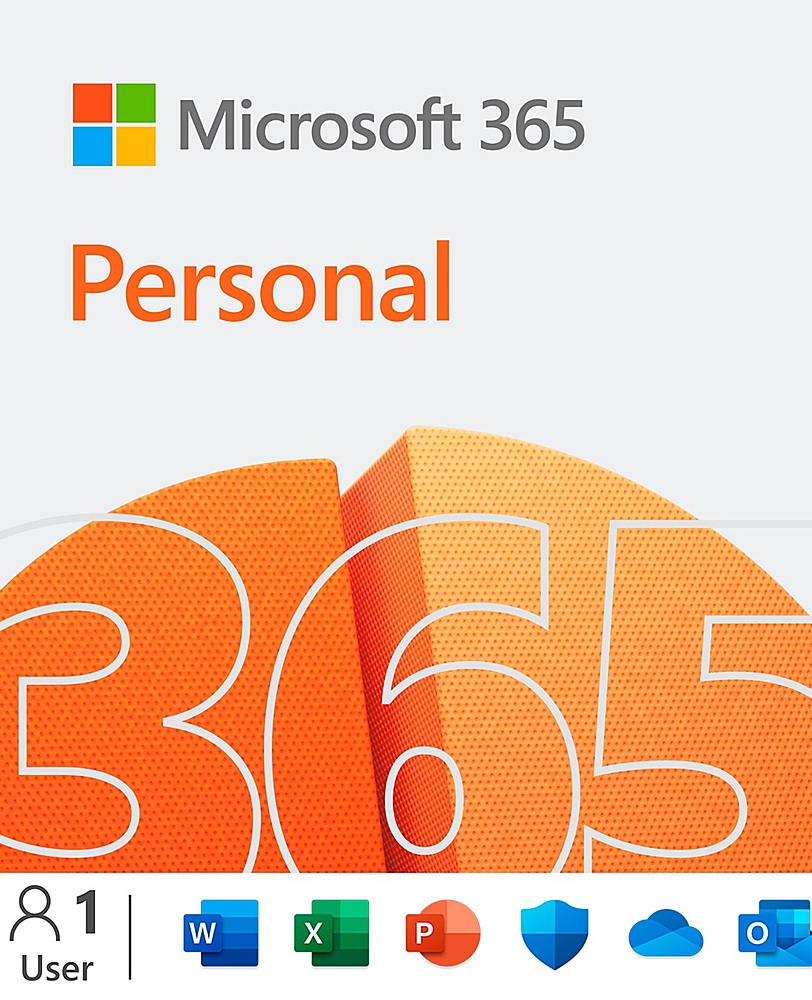 Microsoft 365 Personal 12-Month Subscription - plus $10 Visa eGift Card  (E-Delivery)
