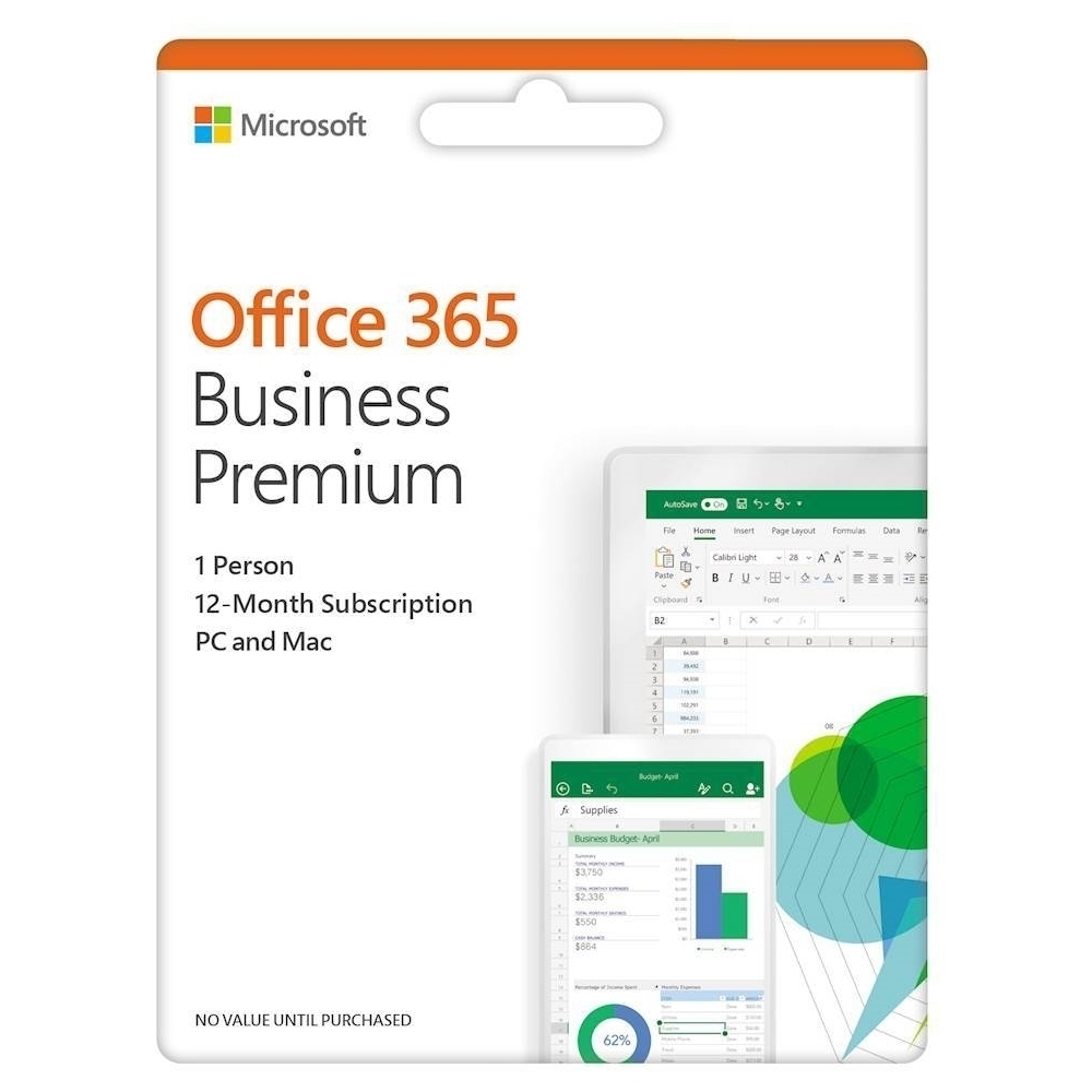 Best Buy: Microsoft Office 365 Business Premium (1 Person) (12-Month  Subscription) KLQ-00254