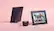 Alt View 13. Aura - Modern 9.7" LCD Wi-Fi Digital Photo Frame - Slate.