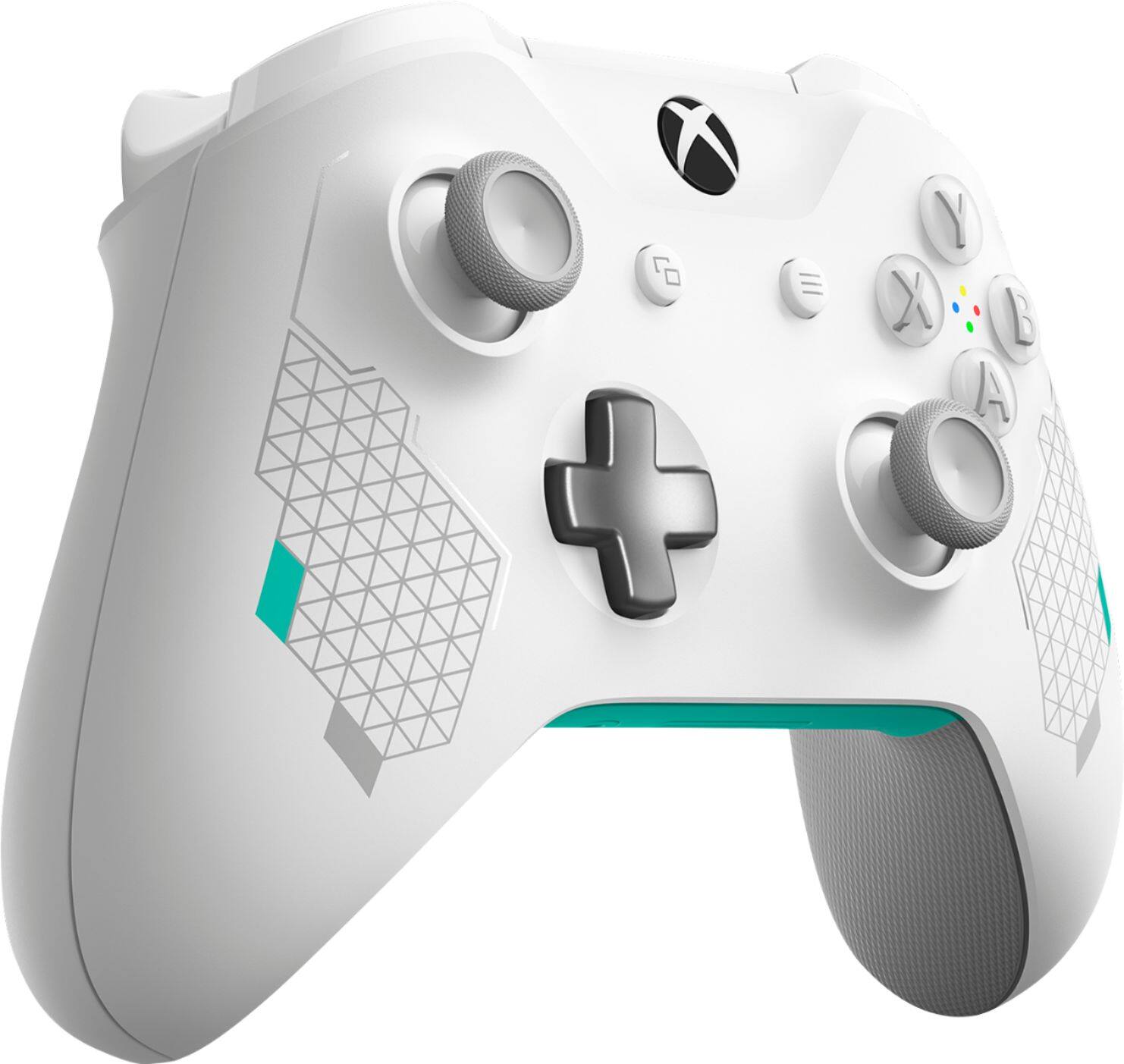 Angle. Microsoft - Xbox Wireless Controller - Sport White Special Edition - Sport White Special Edition.
