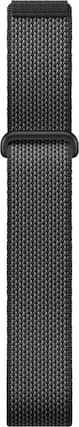 Front. Google - Fitbit Air Performance Loop Band - One Size, Micro-Adjustable - Only Compatible with Google Fitbit Air - Obsidian.