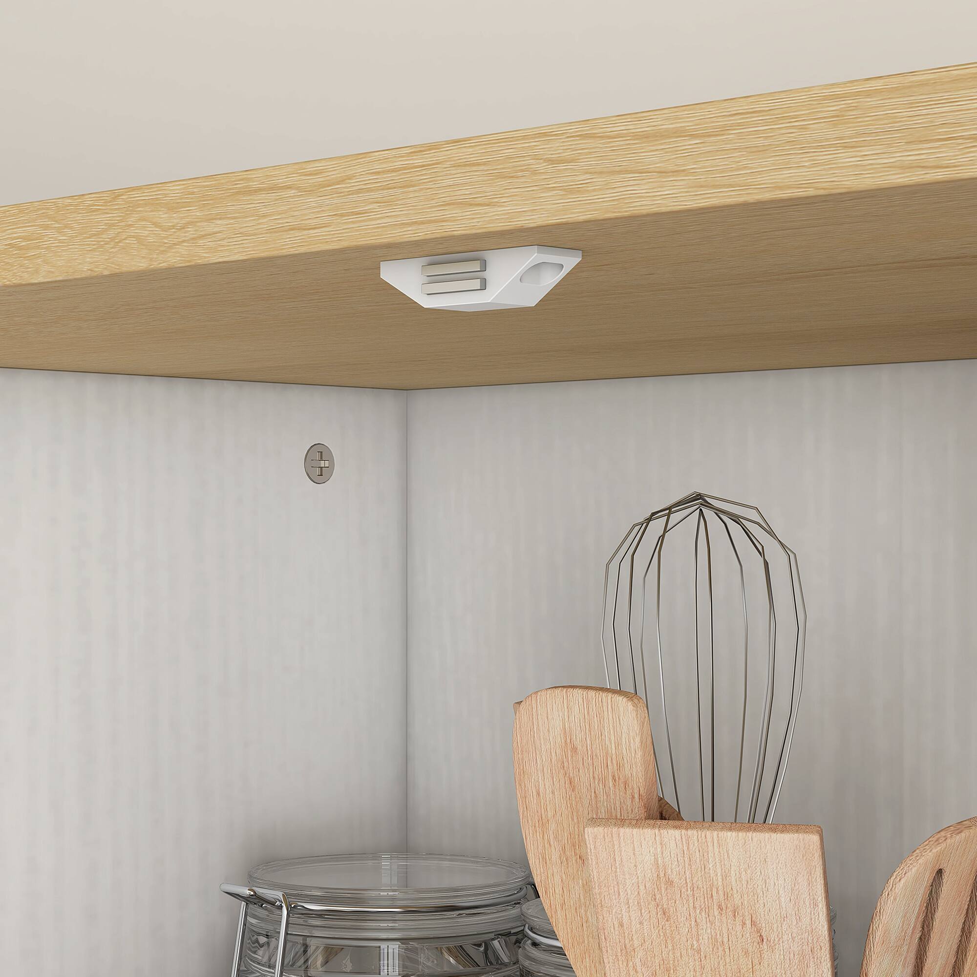 Alt View 8. Homcom - 67" Freestanding Kitchen Pantry, 4-Door Storage Cabinet Organizer with Adjustable Shelves, Doors and Shelves - White.