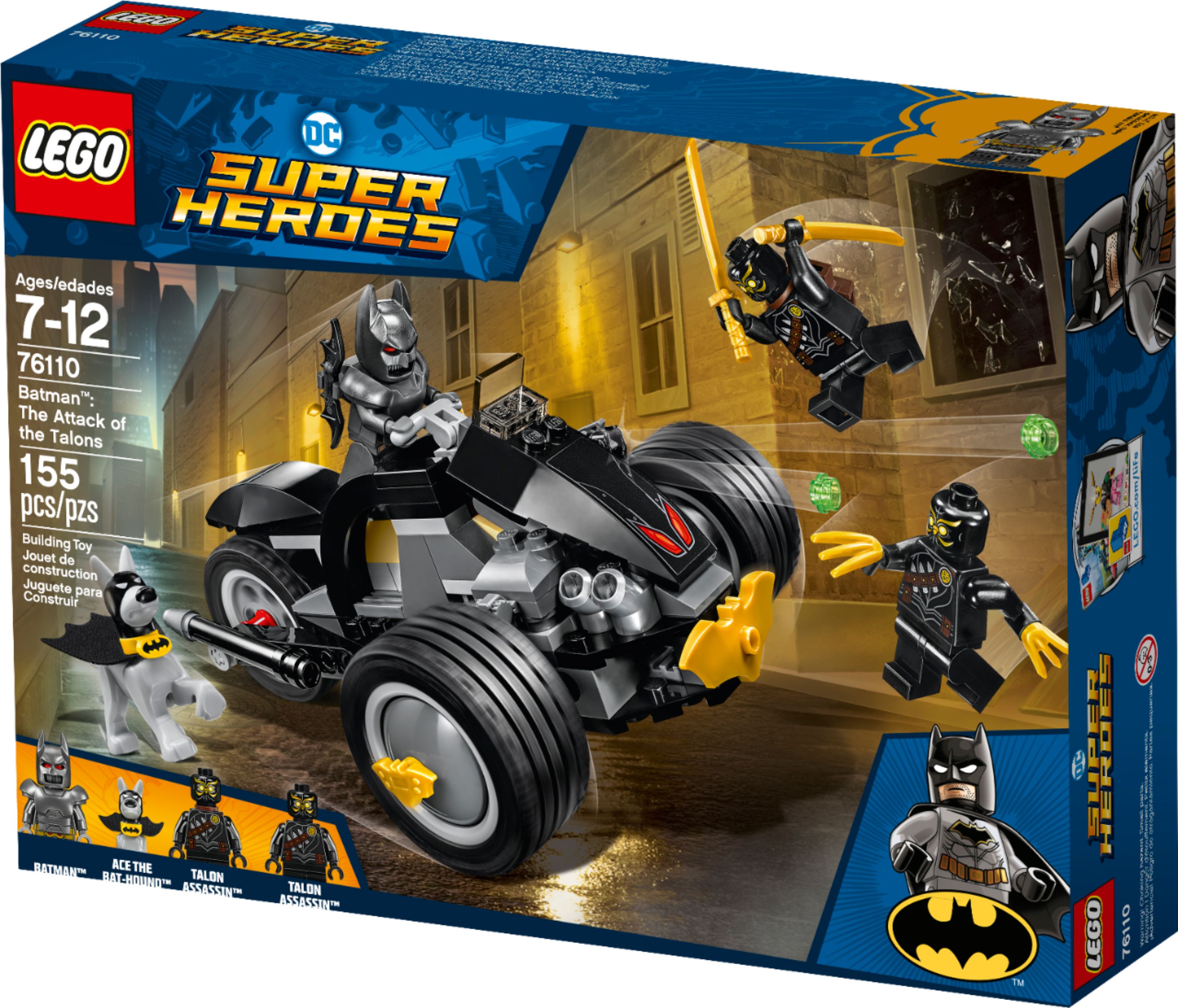 Forblive radiator overskud Best Buy: LEGO DC Super Heroes Batman: The Attack of the Talons 76110  6212591