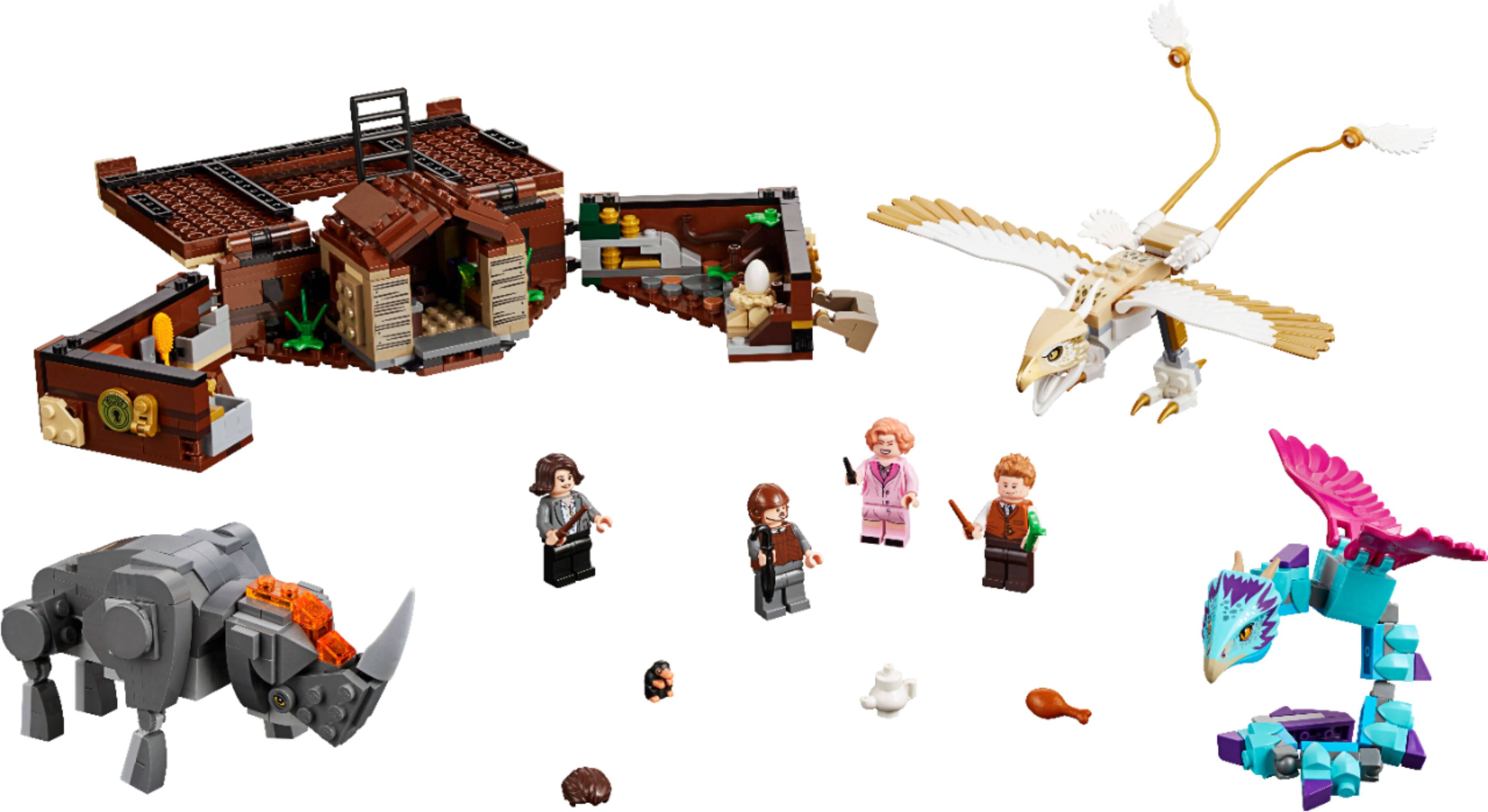 lego fantastic beasts newt's case