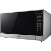 Panasonic - 2.2-Cu. Ft. Built-In/Countertop Cyclonic Wave Microwave Oven with Inverter Technology - Stainless Steel - Front_Zoom
