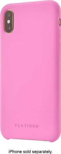  Platinum - Silicone Case for Apple iPhone X and XS - Hot Pink