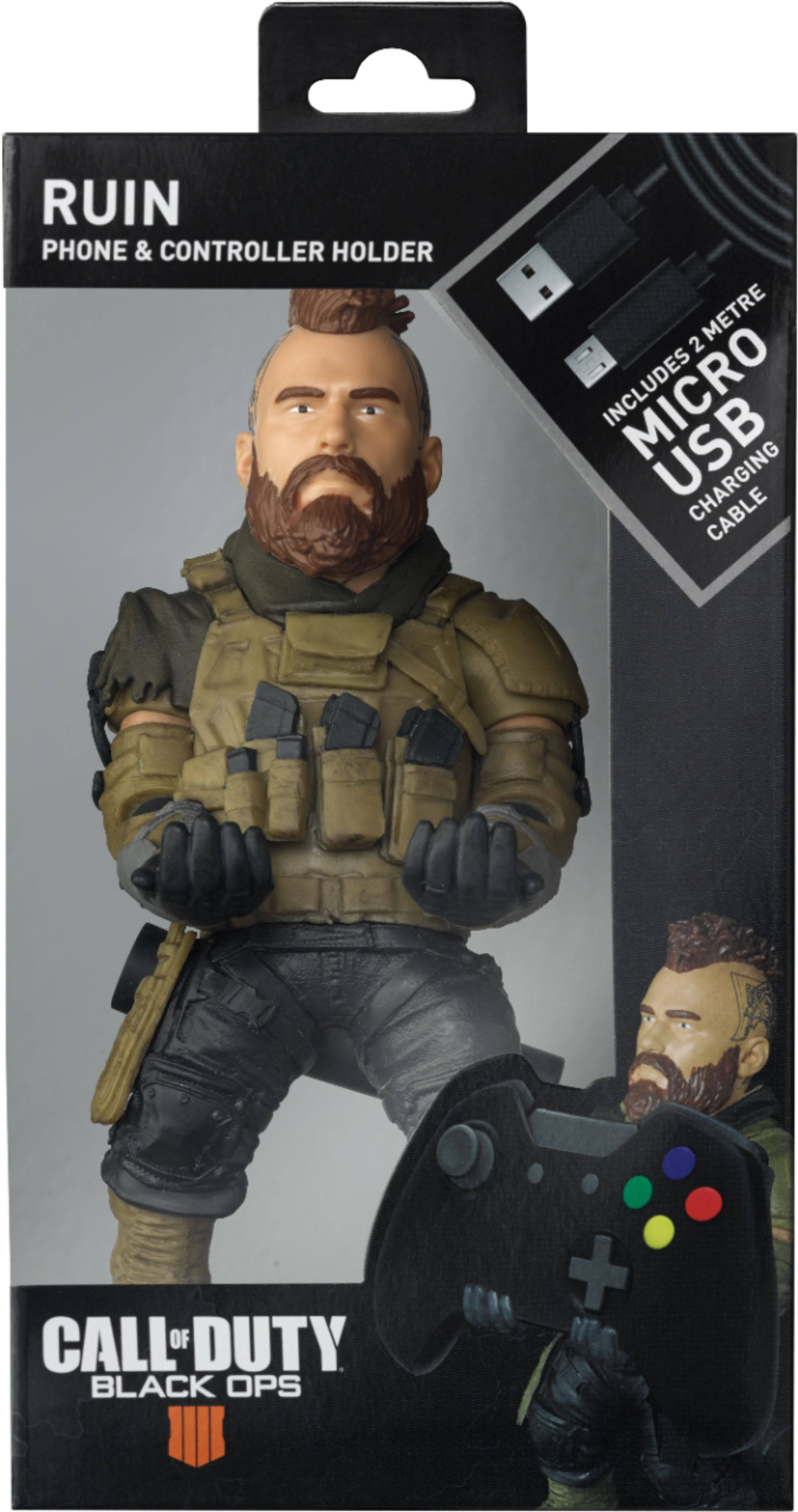 Alt View 11. Cable Guy - Call of Duty: Black Ops 4 Ruin Phone and Controller Holder - Black/Gray/Yellow.
