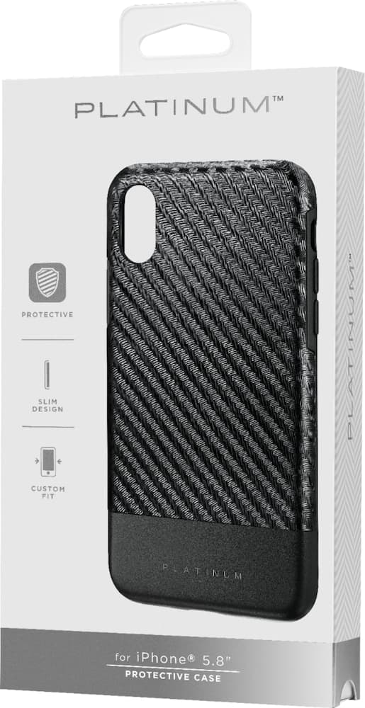 kevlar case for apple iphone x and xs - black kevlar case for apple iphone x and xs - black