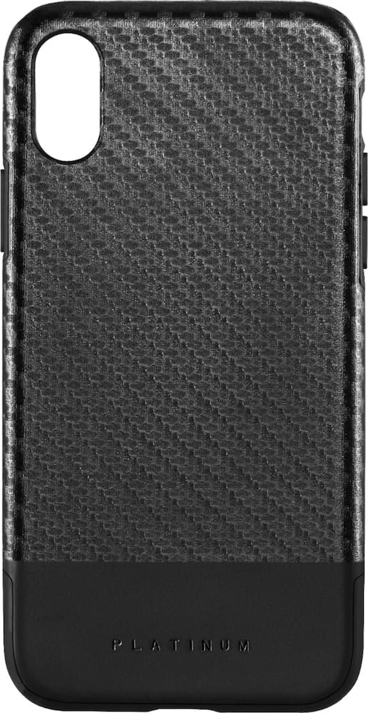 kevlar case for apple iphone x and xs - black