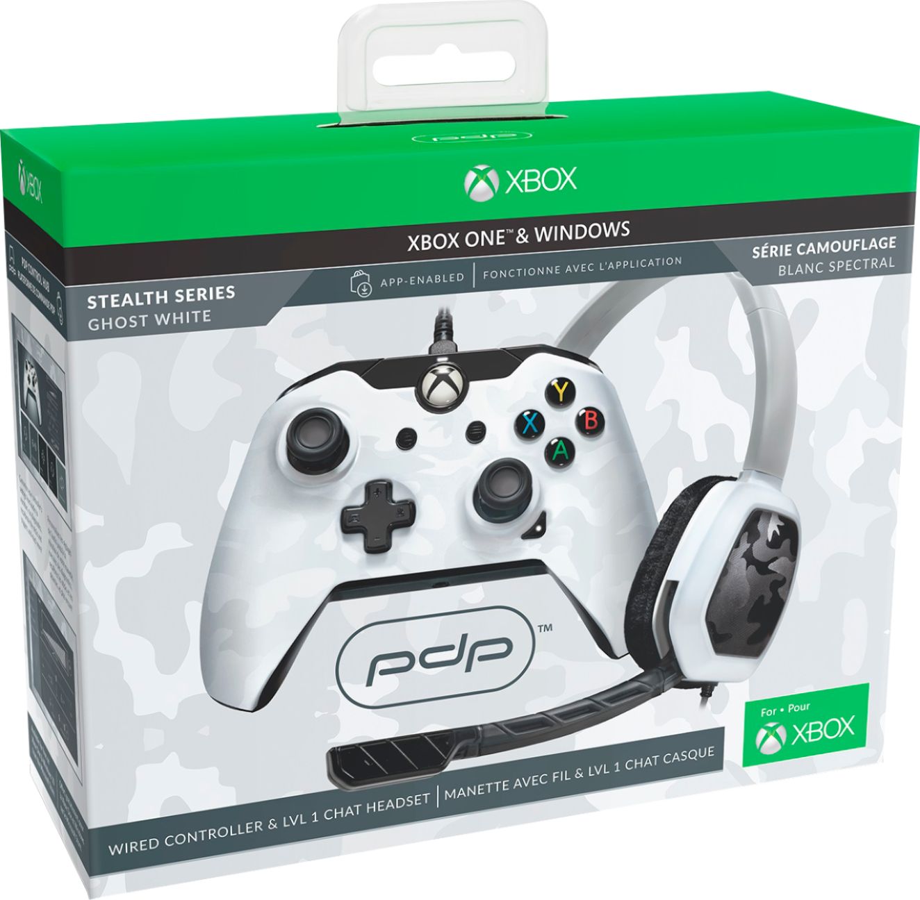 Best Buy Pdp Wired With Afterglow Lvl1 Chat Headset Controller