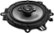 Front. Pioneer - 6-1/2" - 3-way, 320 W Max Power, IMPP™ cone, 11mm Tweeter and 1-5/8" Midrange - Coaxial Speakers (pair) - Black.