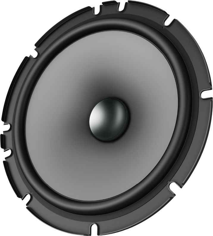 Angle View: Pioneer - 6" x 9" Component Speakers (Pair) - Black