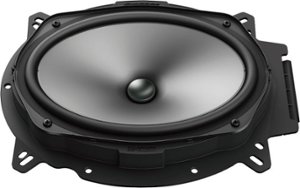 Pioneer - 6" x 9" - 450 W Max Power, Carbon/Mica-reinforced IMPP™ cone, 20mm PI Tweeter - Component Speakers (pair) - Black - Front_Zoom