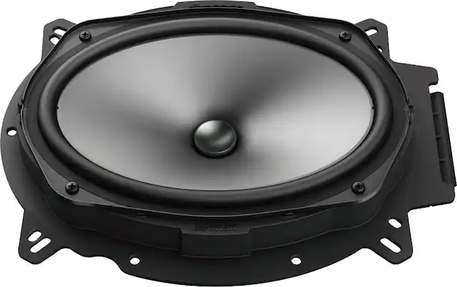 Front. Pioneer - 6" x 9" Component Speakers (Pair) - Black.