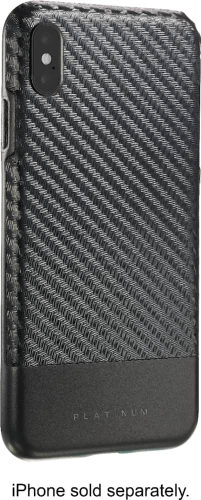 kevlar case for apple iphone xs max - black