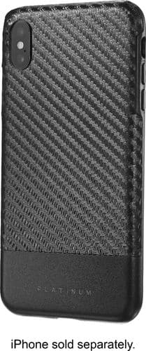 Platinum™ - Protective Case for Apple® iPhone® XS Max - Black