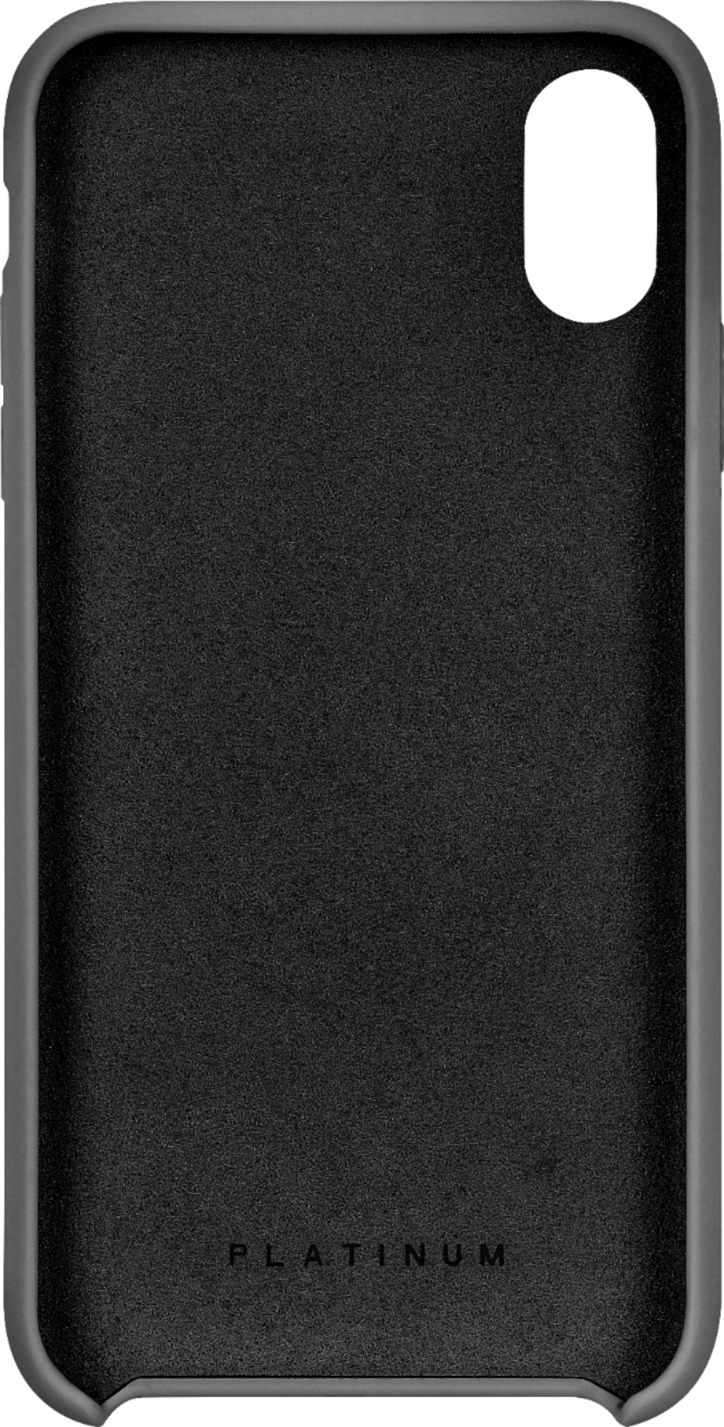 iPhone XS Max Silicone Case - Black - Apple