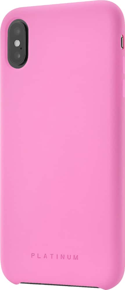 silicone case for apple iphone xs max - hot pink silicone case for apple iphone xs max - hot pink