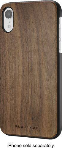 Platinum™ - Wood Case for Apple® iPhone® XR - Walnut Wood-Front_Standard 