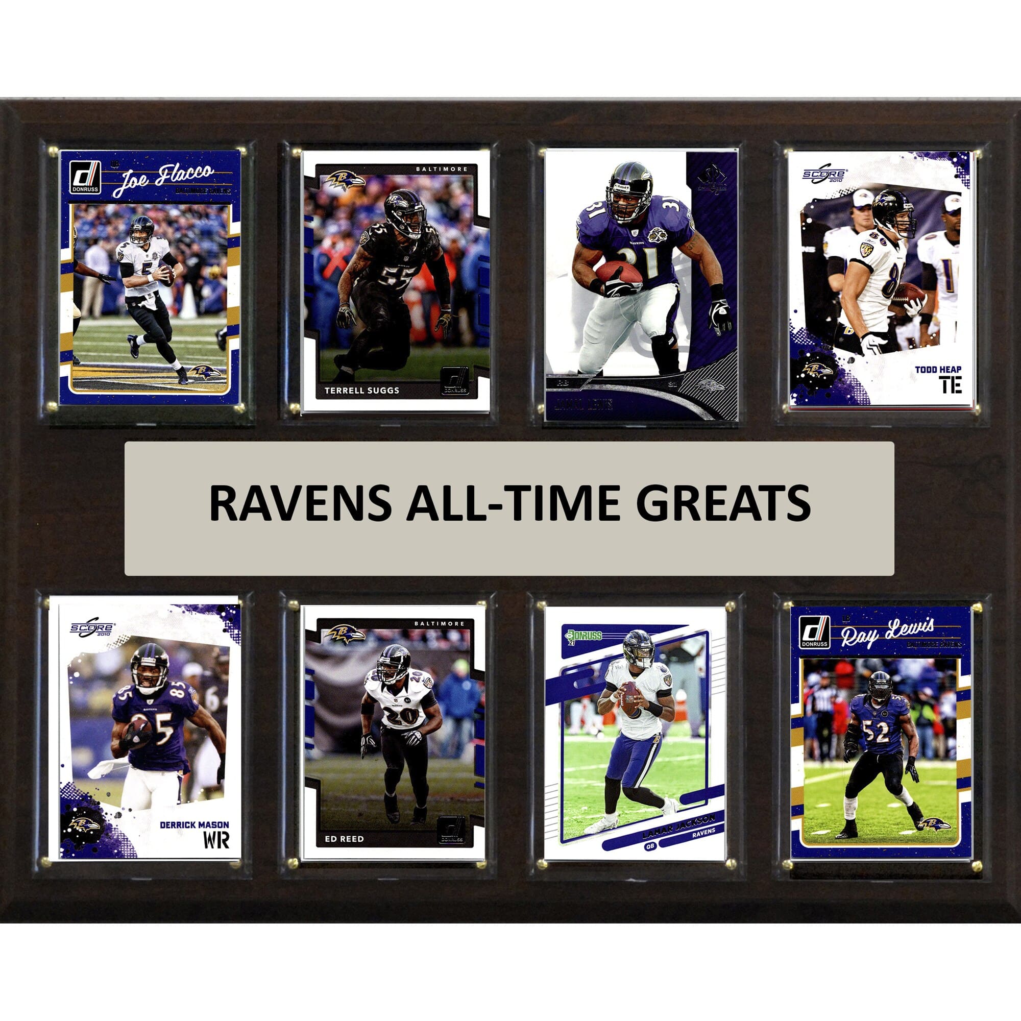 "C&I Collectibles - Baltimore Ravens 12"" x 15"" Trading Card Plaque - Multicolor" price history on PriceWatchPro