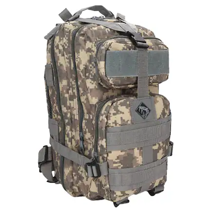 Front. Rattlesnake Tactical - Rattlesnake Tactical Medium Backpack with Pistol Rentention System, ACU - ACU.